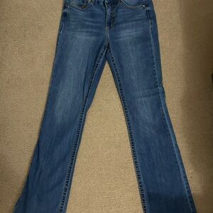 Jessica Simpson Blue Flare Wide Leg Jeans